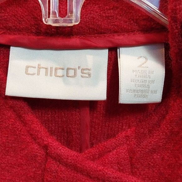 Chicos Wool Jacket...Size 2 - Picture 2 of 6